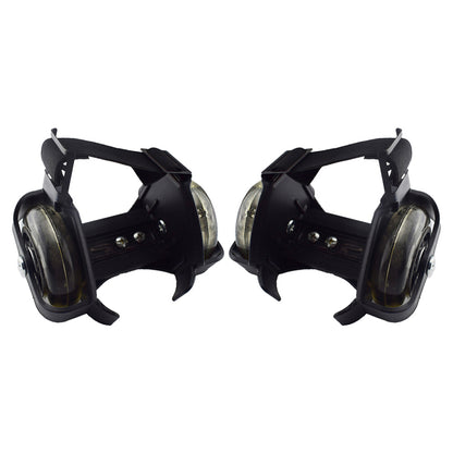 Patines Ajustables para zapatillas + luz