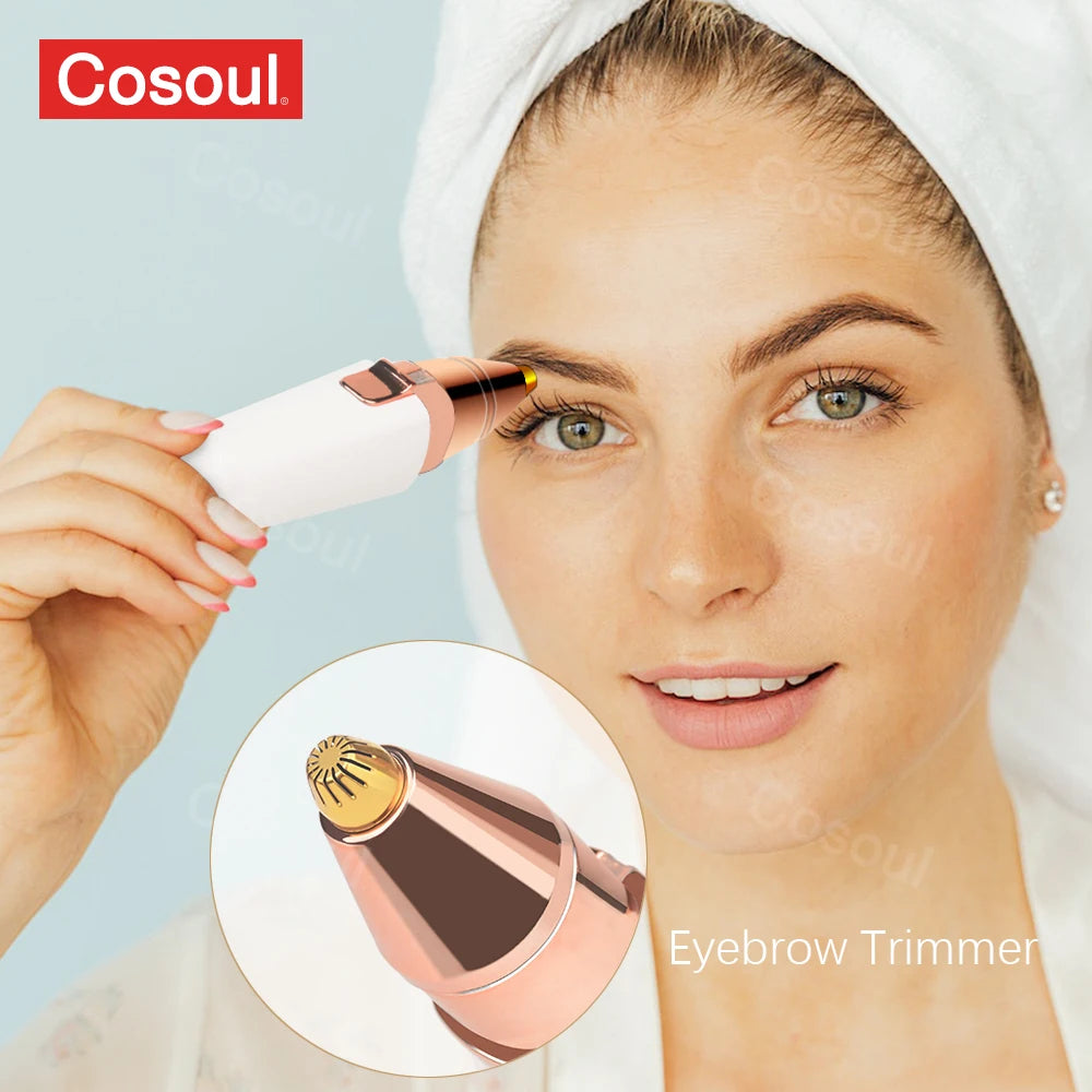 Depiladora de Precisión Facial 2 en 1