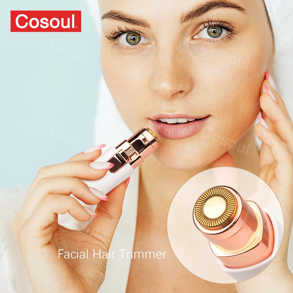 Depiladora de Precisión Facial 2 en 1