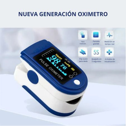 Oximetro Medidor Laser Incluye Pilas