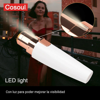 Depiladora de Precisión Facial 2 en 1